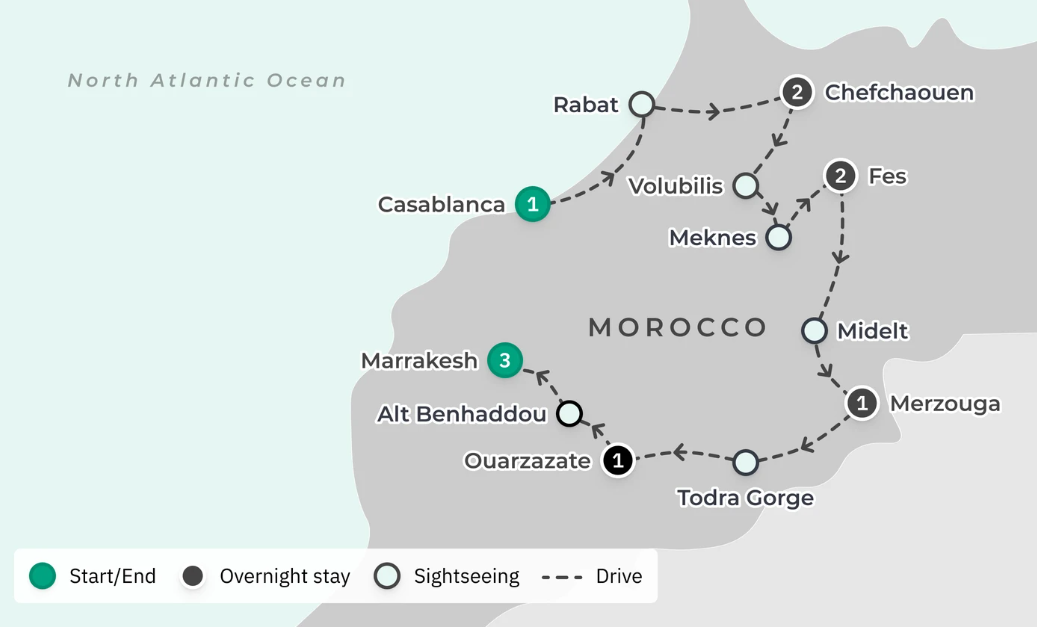 Premium 11-Day Morocco Highlights - Ref: LEMHT image